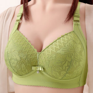 প্রিমিয়াম লেস কমফোর্ট ব্রা (Green)